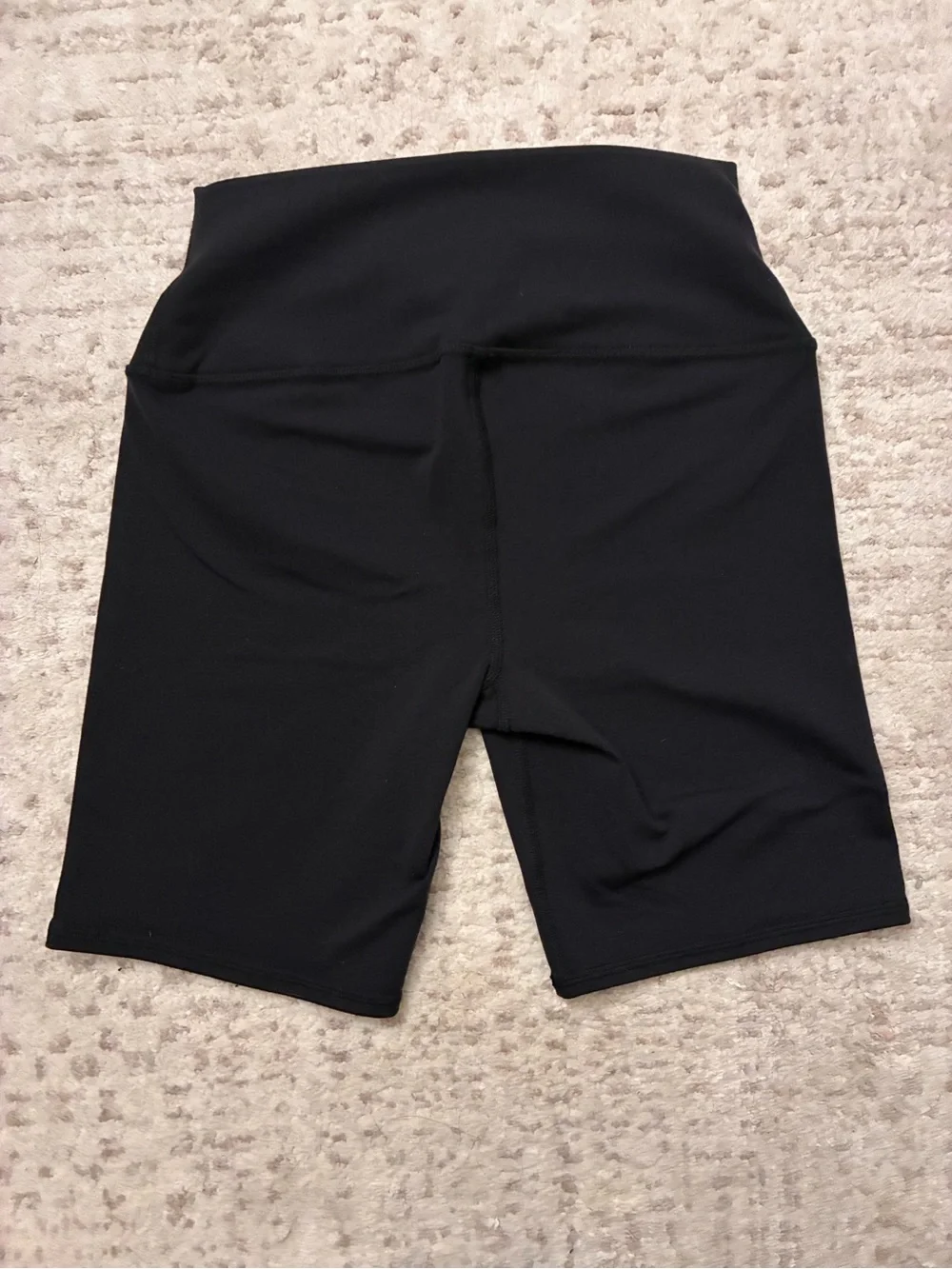 Alo Yoga Black High-Waist Biker Shorts Women’s 5” Athletic Workout Size M